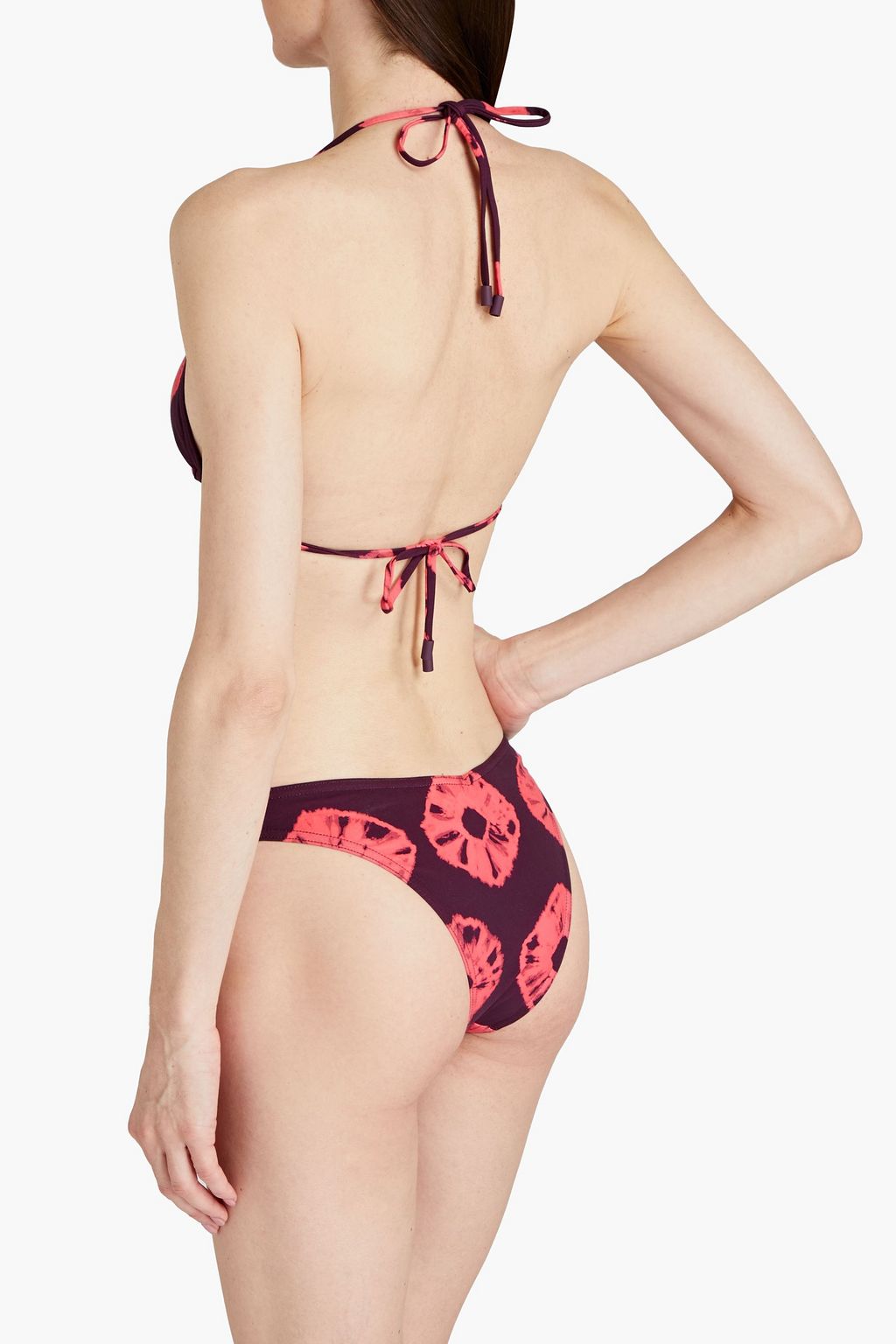 ZIMMERMANN Separates Sculpt tie-dyed low-rise bikini briefs