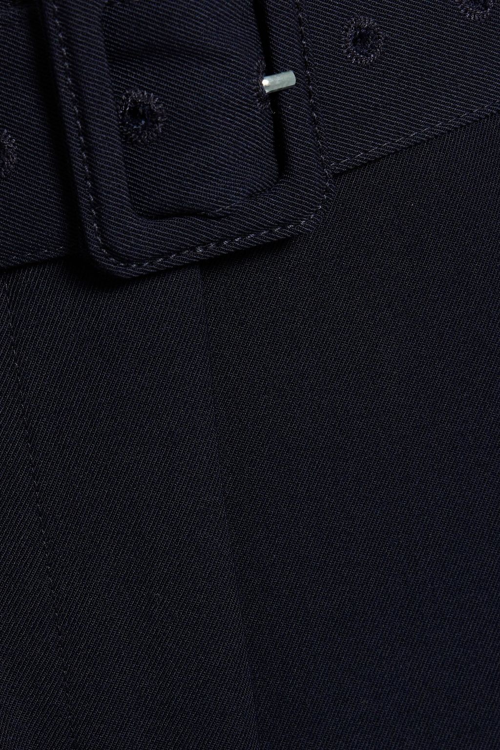 DRIES VAN NOTEN Pleated twill wide-leg pants