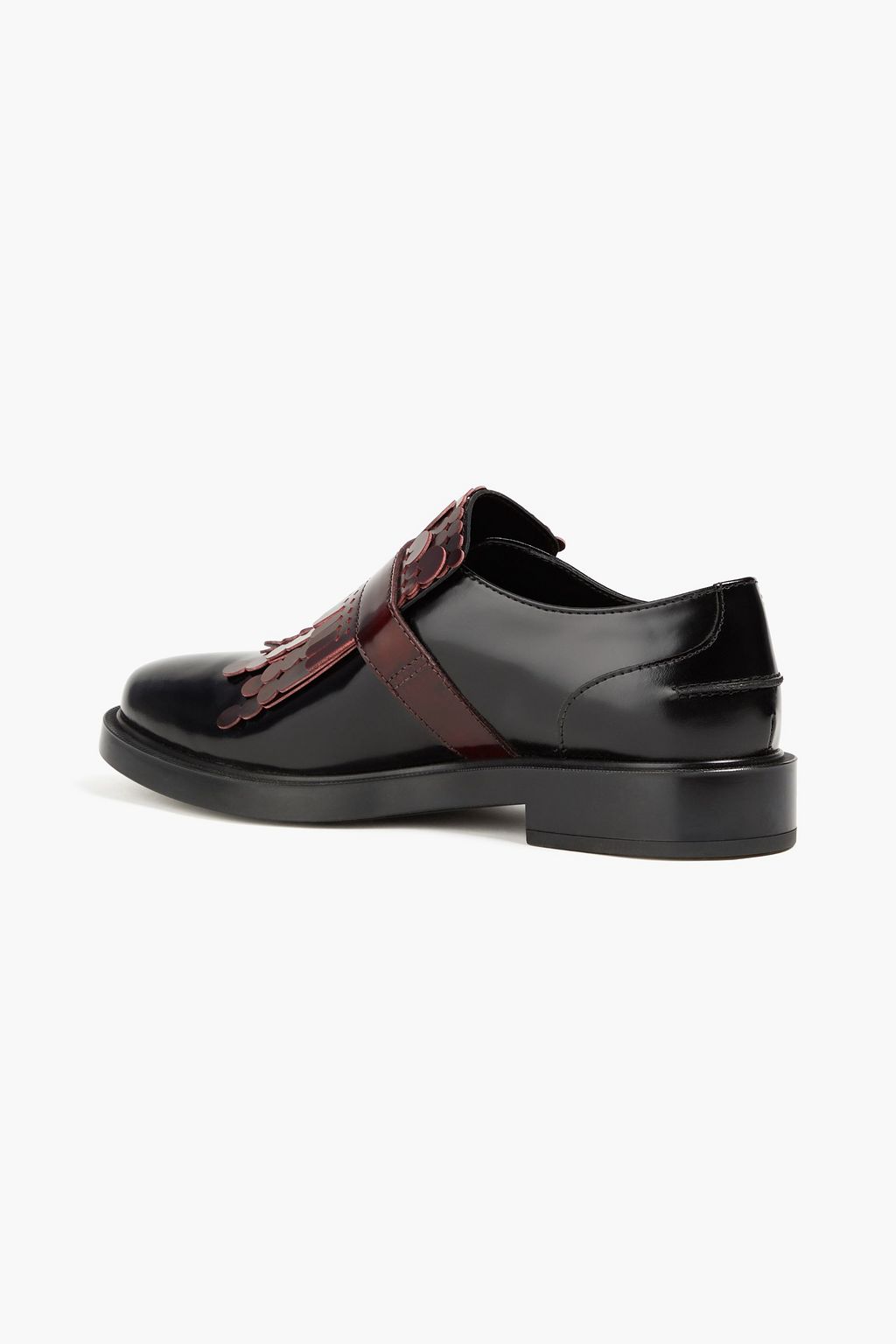 TOD'S Glossed-leather loafers