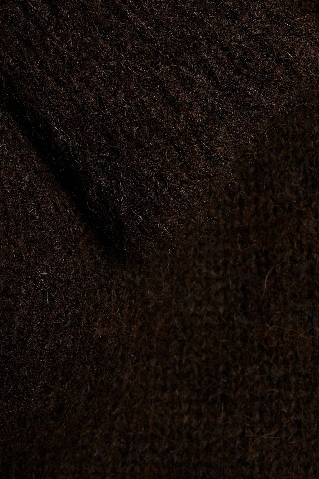 DRIES VAN NOTEN Brushed alpaca-blend turtleneck sweater