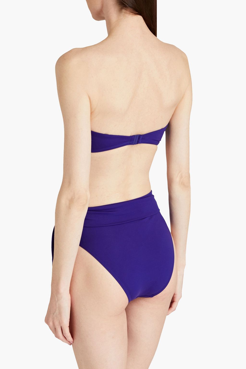 ZIMMERMANN Separates Sculpt tie-dyed bandeau bikini top