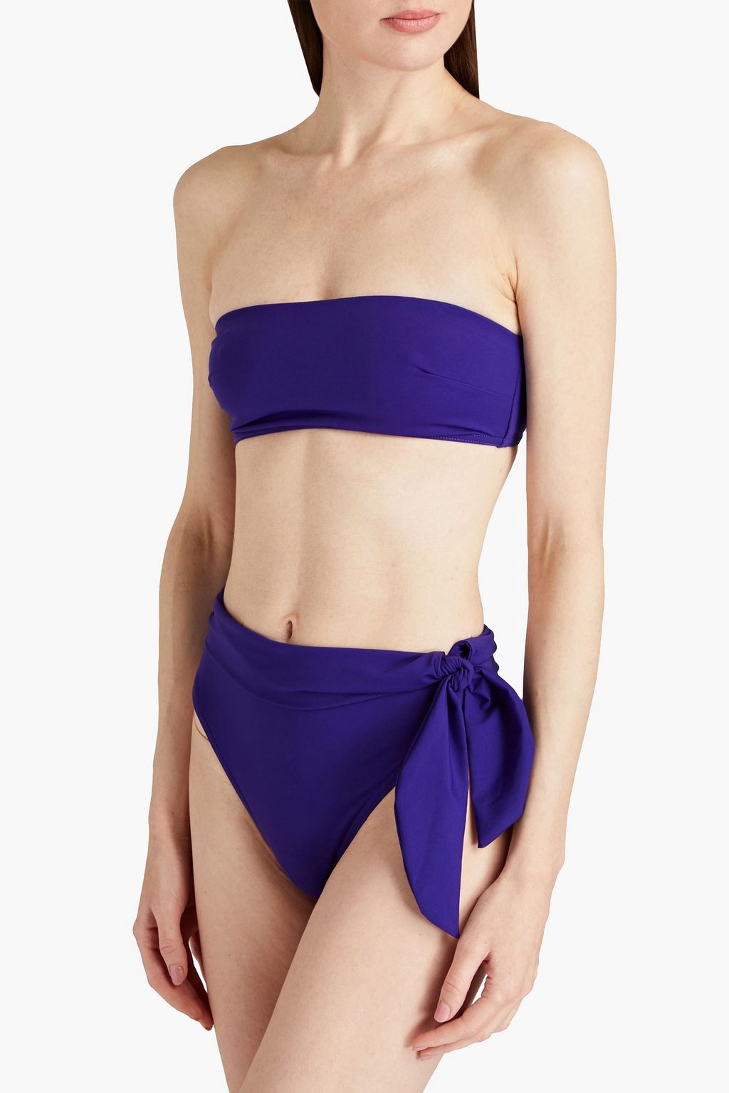 ZIMMERMANN Knotted high-rise bikini briefs