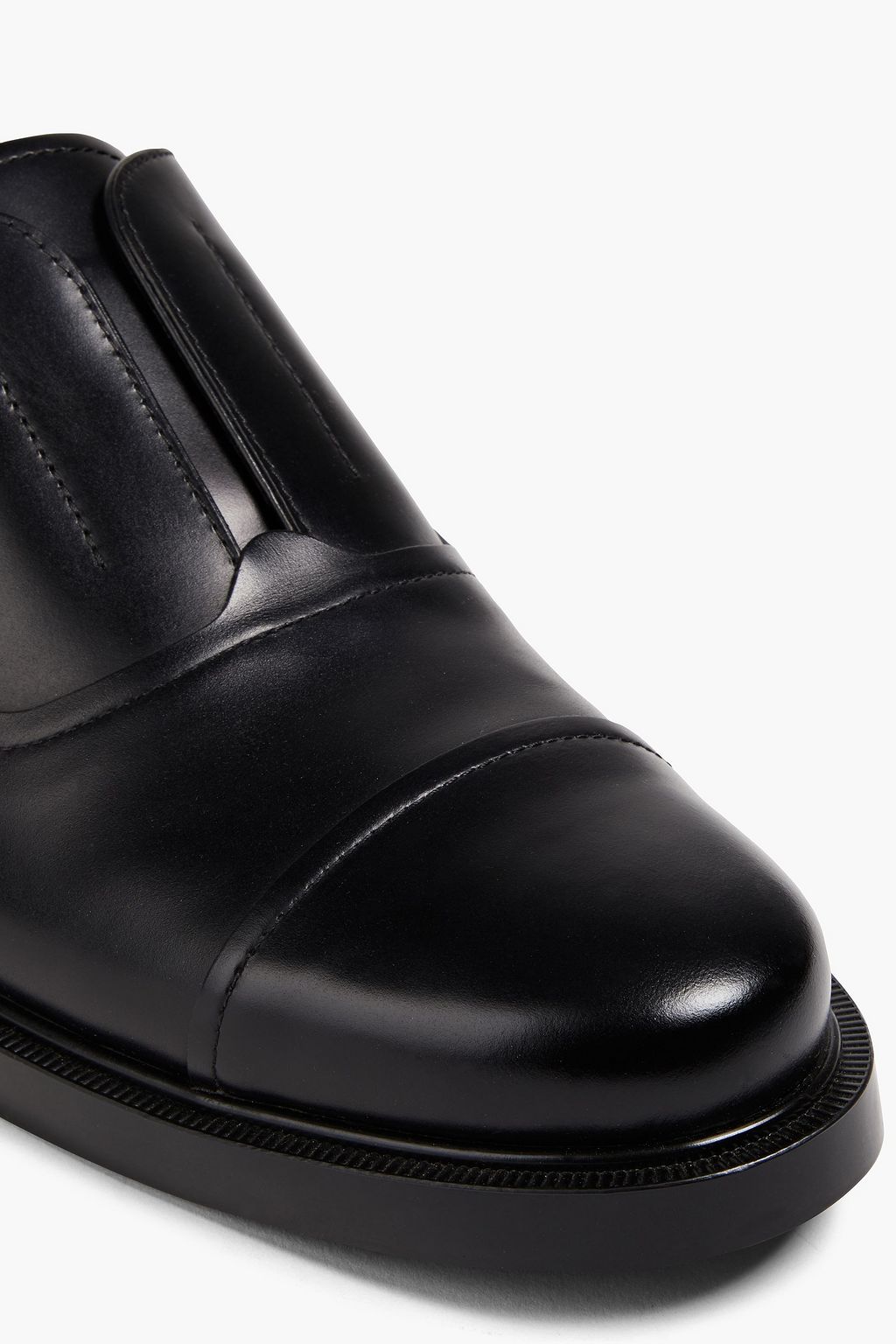 TOD'S Leather slip-on brogues