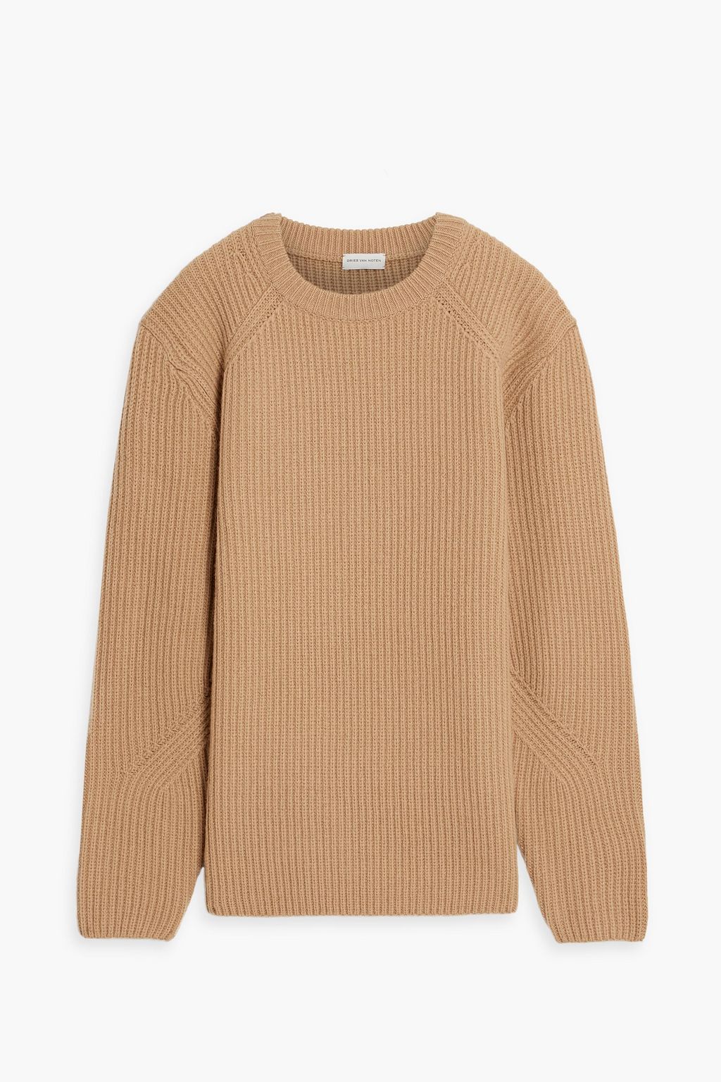 Ribbed merino wool sweater
