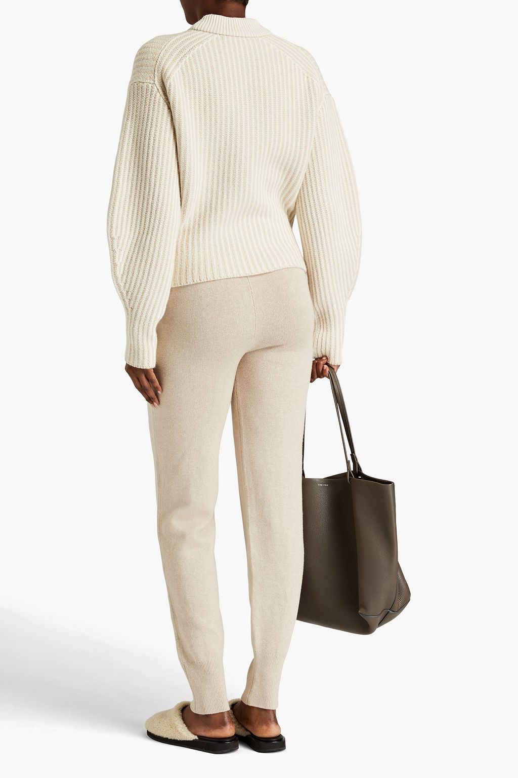 JOSEPH Striped merino wool-blend sweater