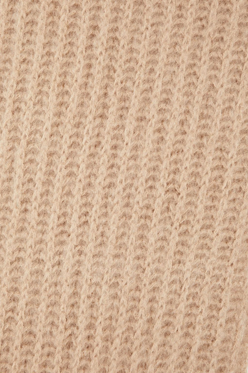 JOSEPH Brushed ribbed mohair-blend scarf