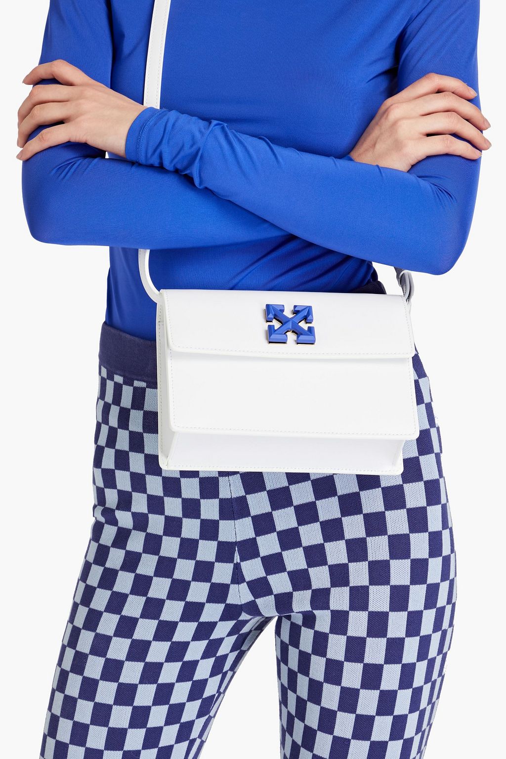 OFF-WHITE™ Jitney 2.0 leather shoulder bag