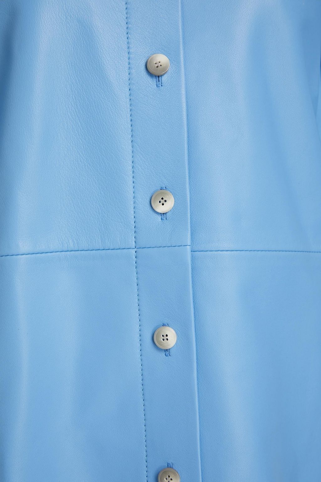 JOSEPH Bruni leather shirt