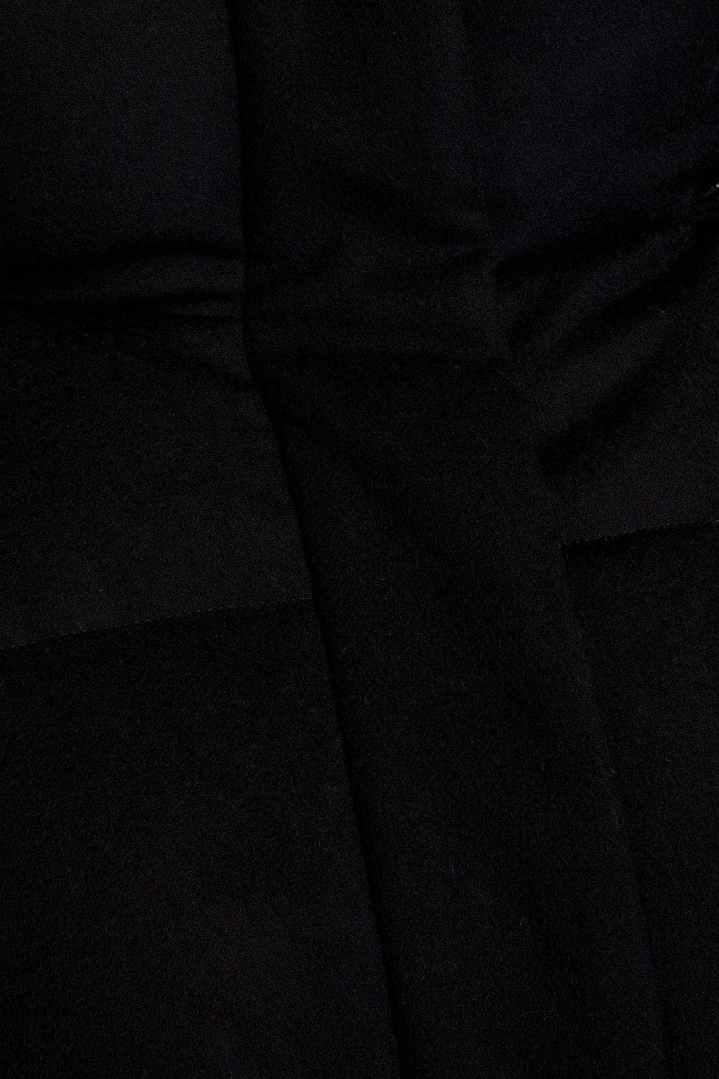 JOSEPH Celida quilted brushed wool, Tencel and cashmere-blend flannel coat