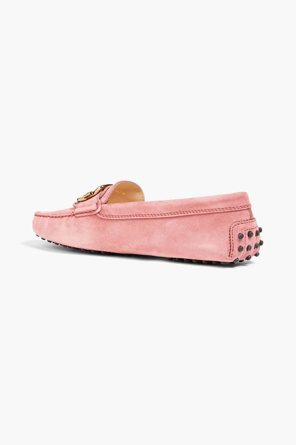 TOD'S Fringed suede loafers
