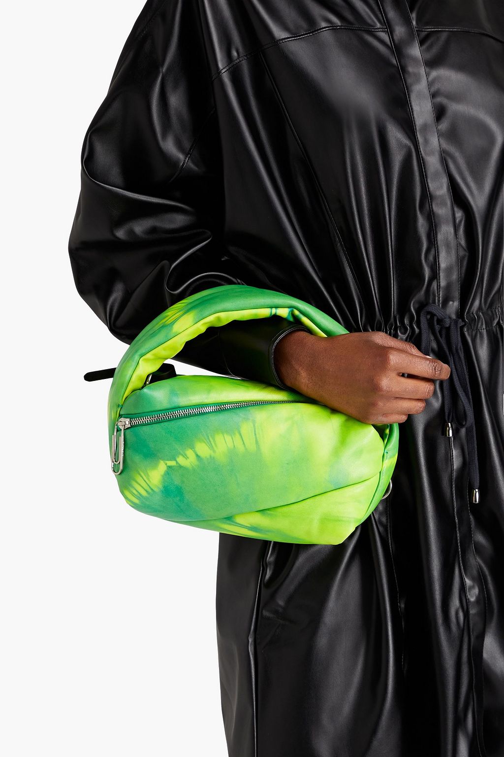 OFF-WHITE™ Pump 24 tie-dyed padded leather tote