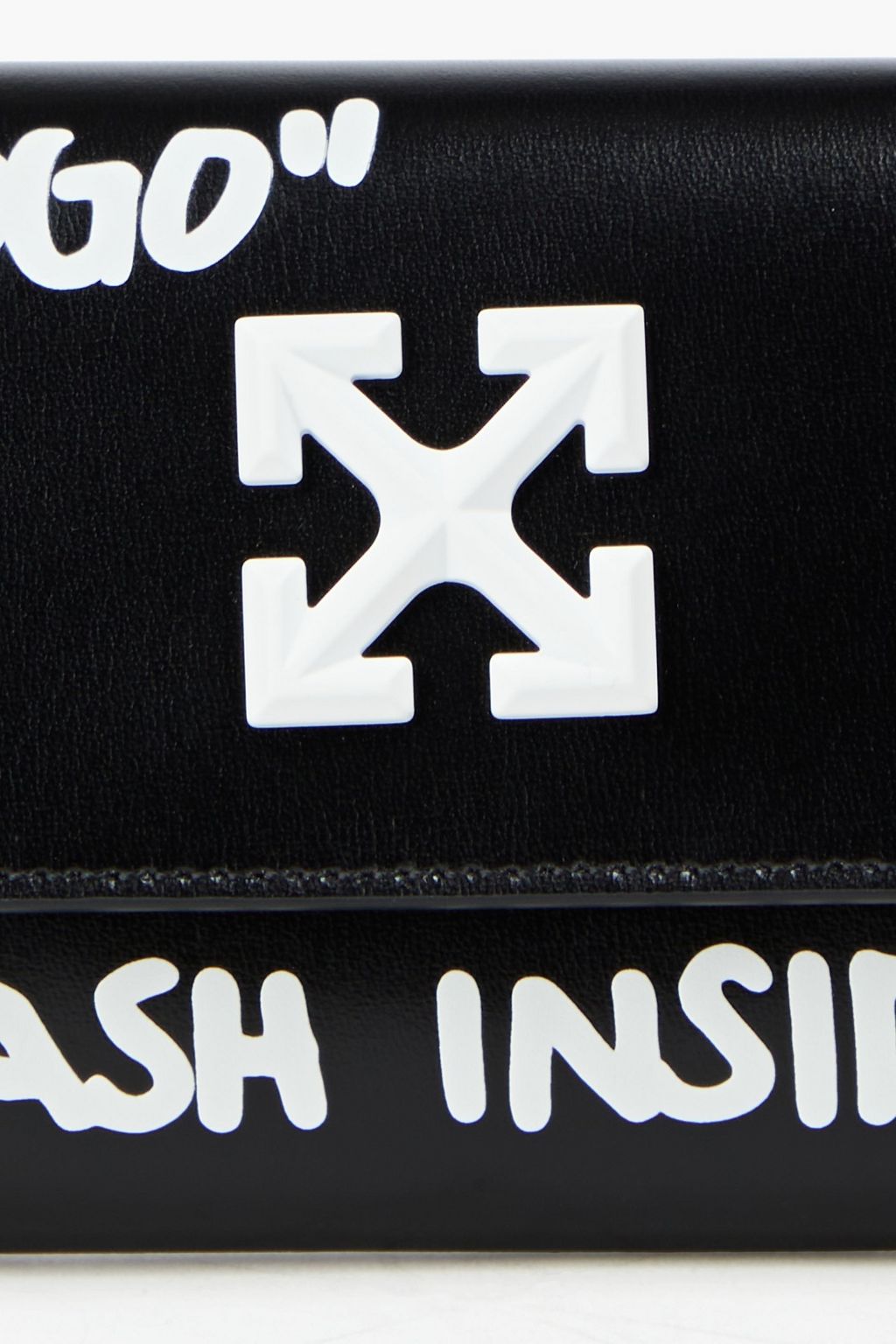 OFF-WHITE™ Jitney printed leather wallet