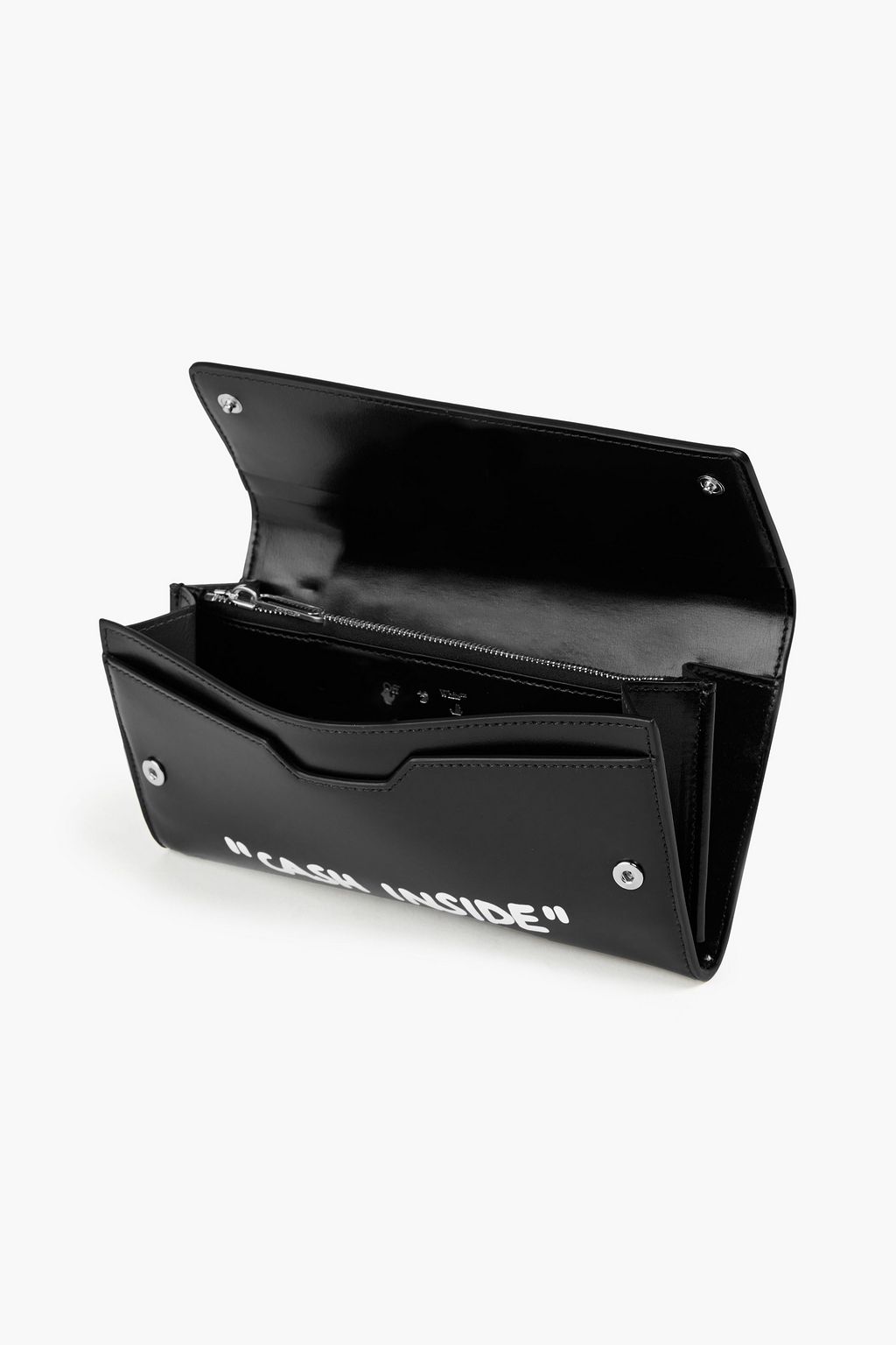 OFF-WHITE™ Jitney printed leather wallet