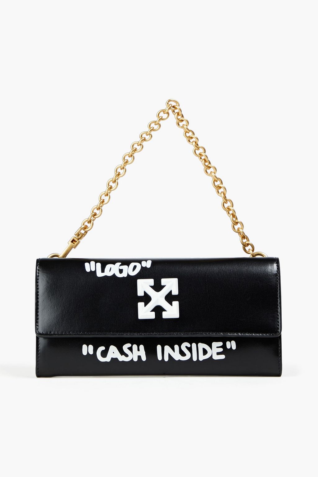 OFF-WHITE™ Jitney printed leather wallet