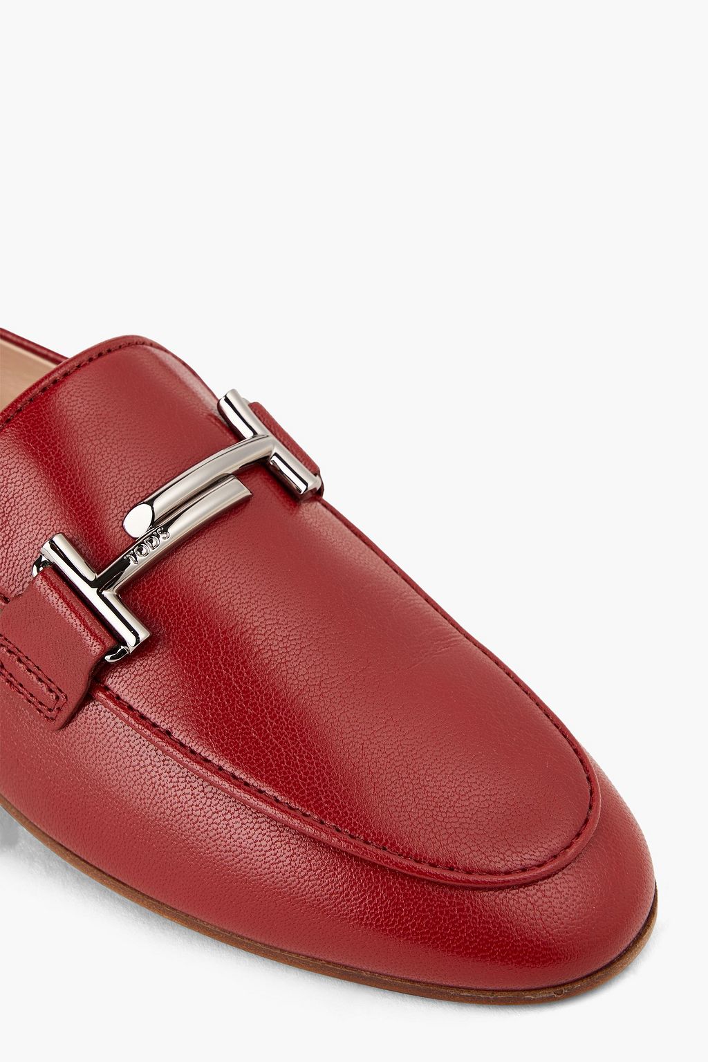 TOD'S Double T leather loafers