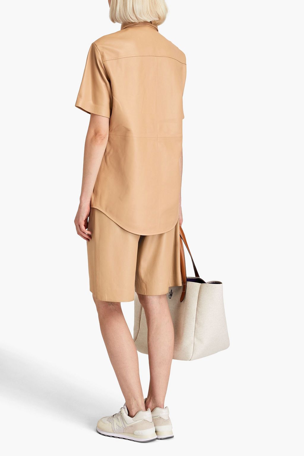 JOSEPH Bruni leather shirt