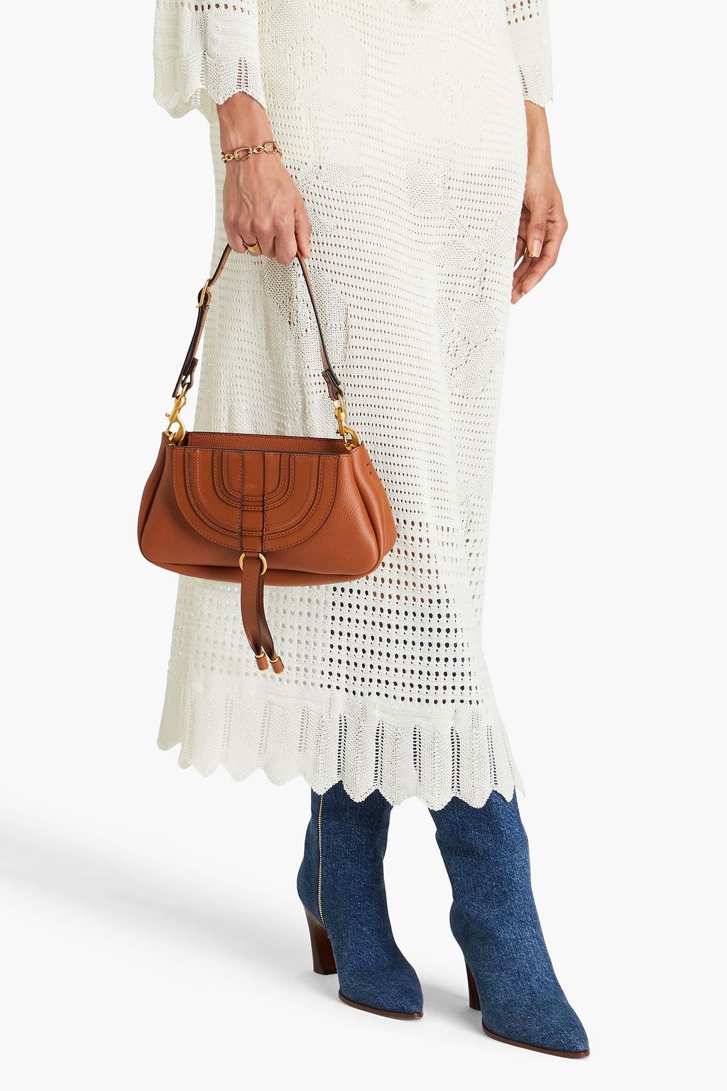 CHLOÉ Marcie leather shoulder bag