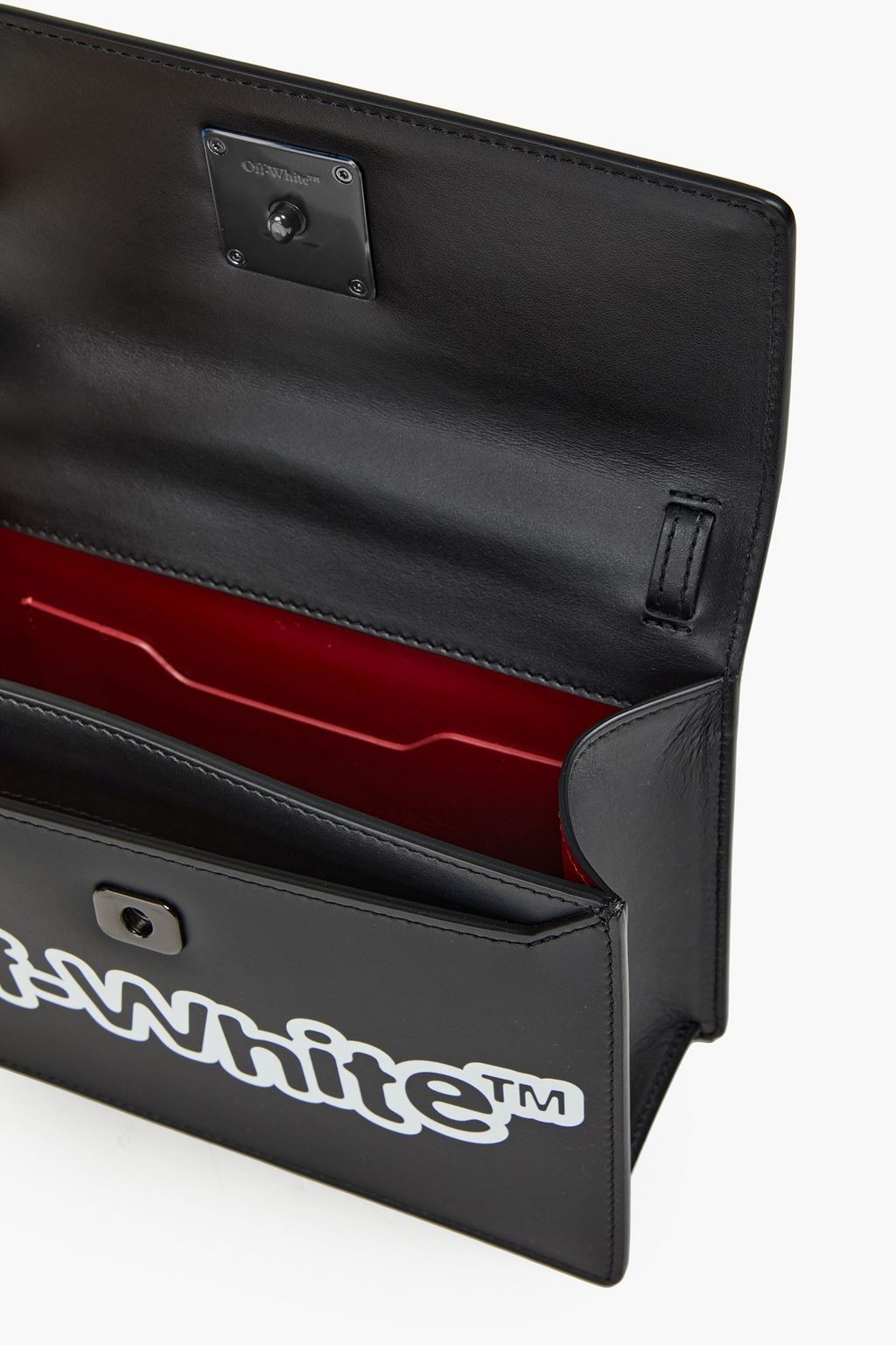 OFF-WHITE™ Jitney 1.4 printed leather tote