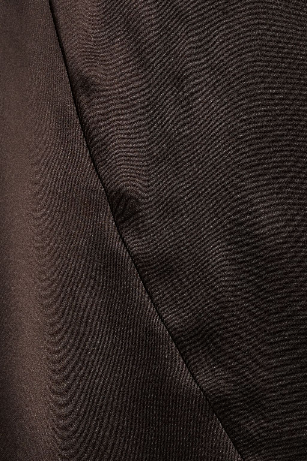IRIS & INK Ella Slip Dress aus Bio-Seidensatin in Midilänge
