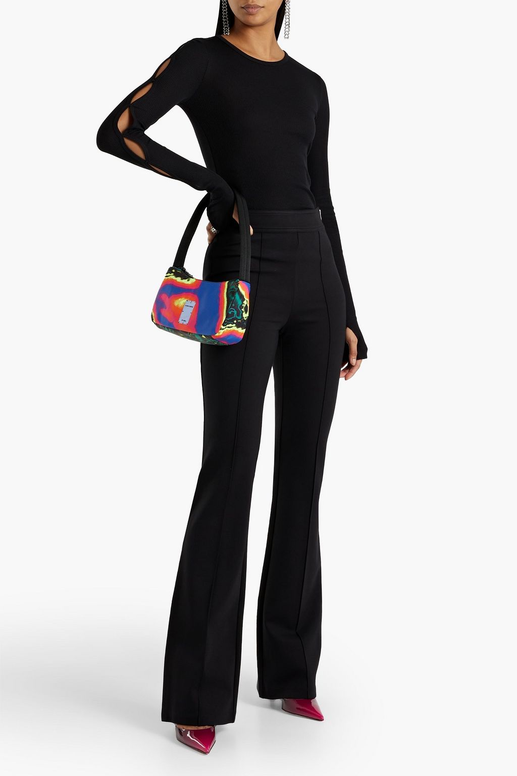 HELMUT LANG Ponte bootcut pants