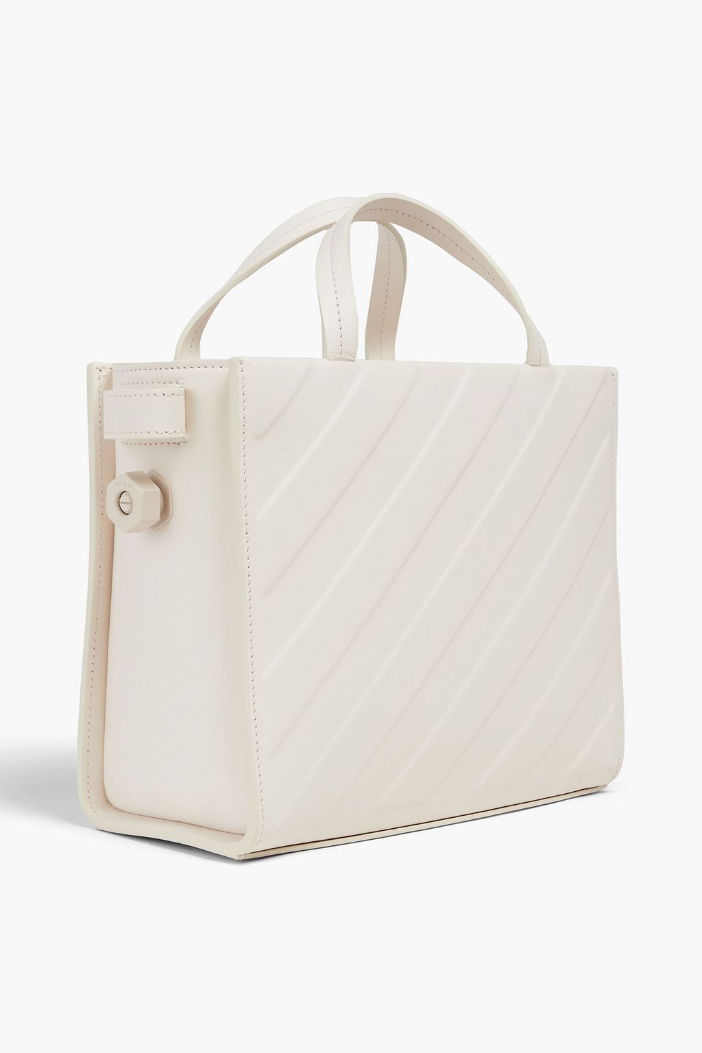 OFF-WHITE™ Clipper embossed leather tote