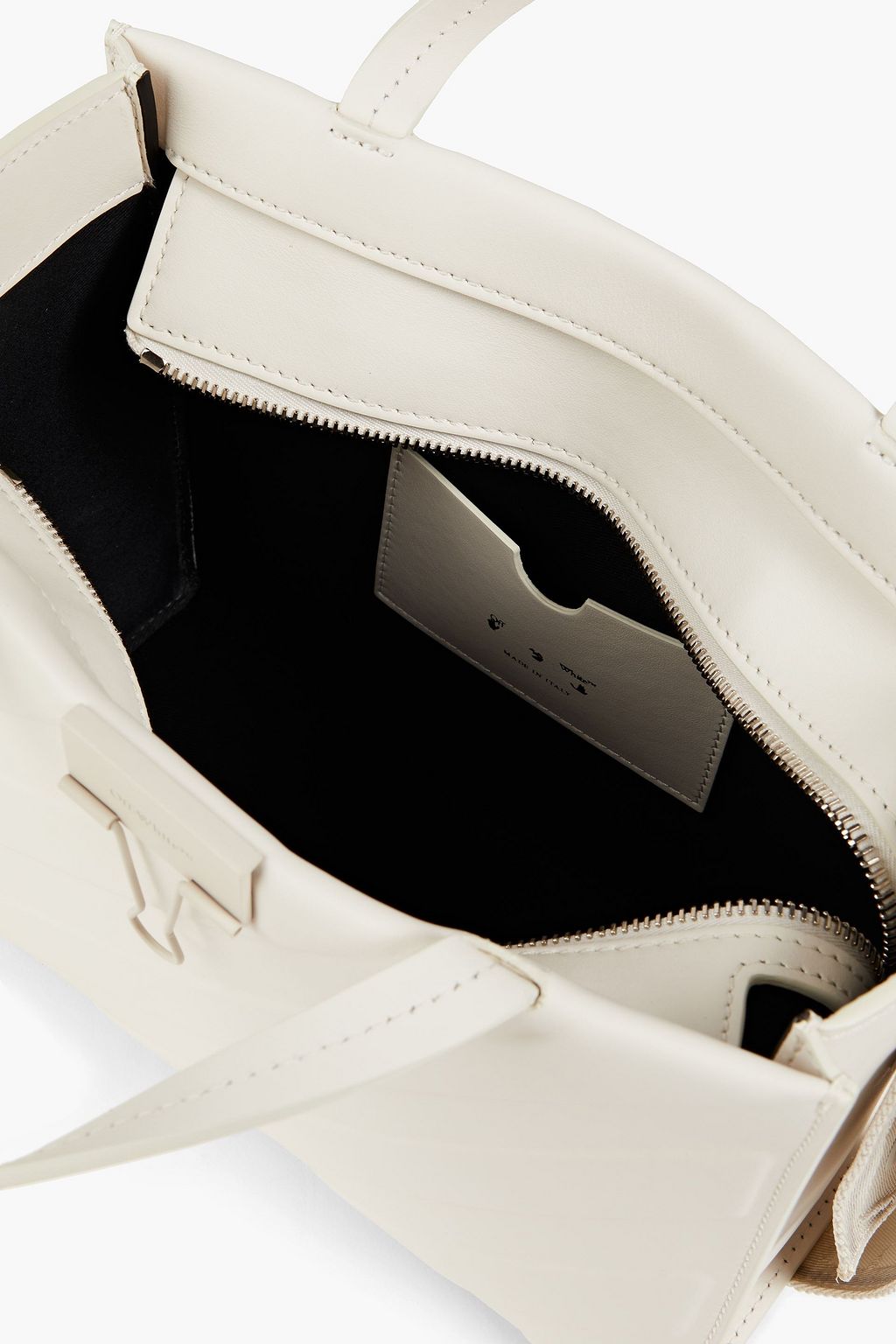 OFF-WHITE™ Clipper embossed leather tote