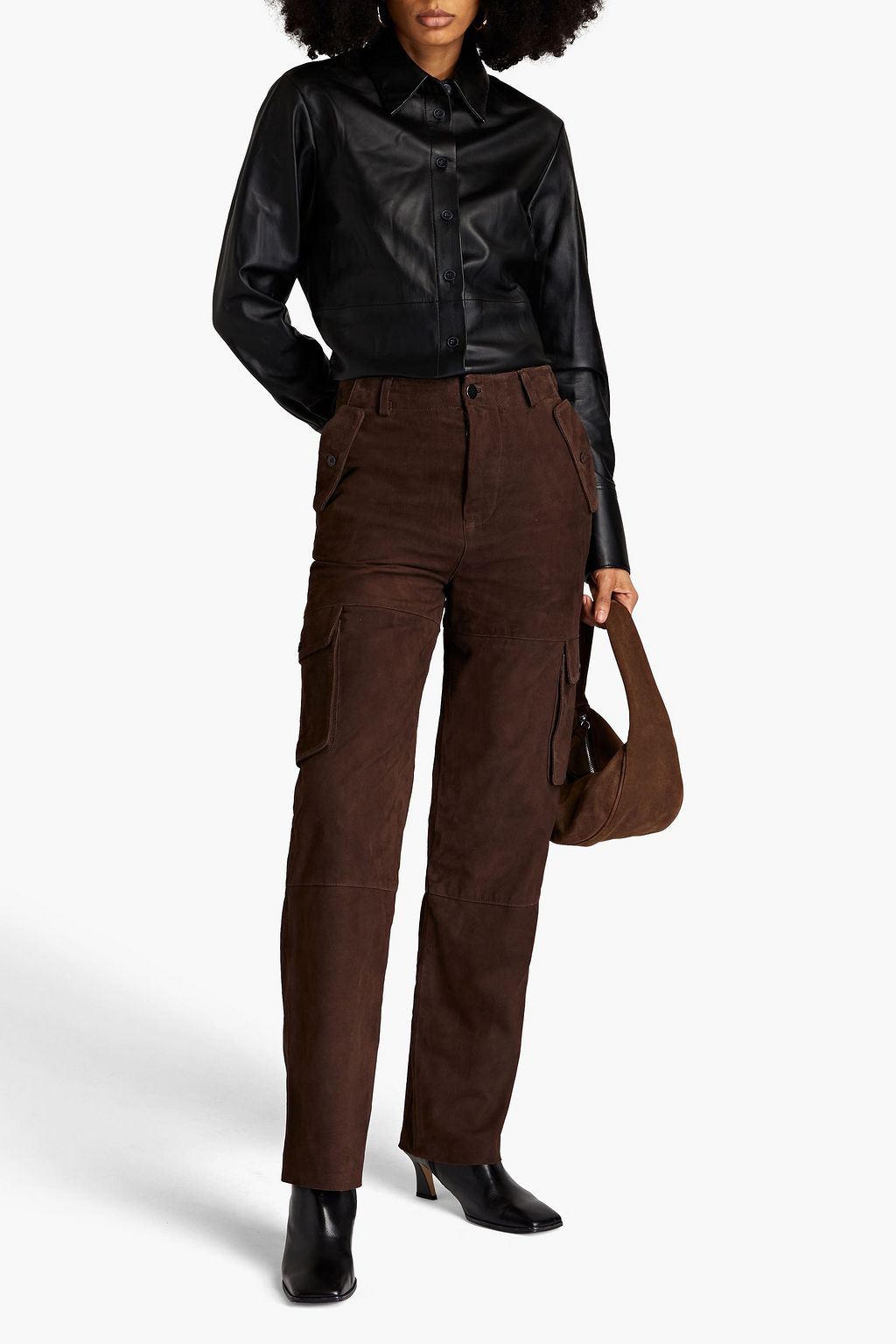 DEADWOOD Convoy suede cargo pants THE