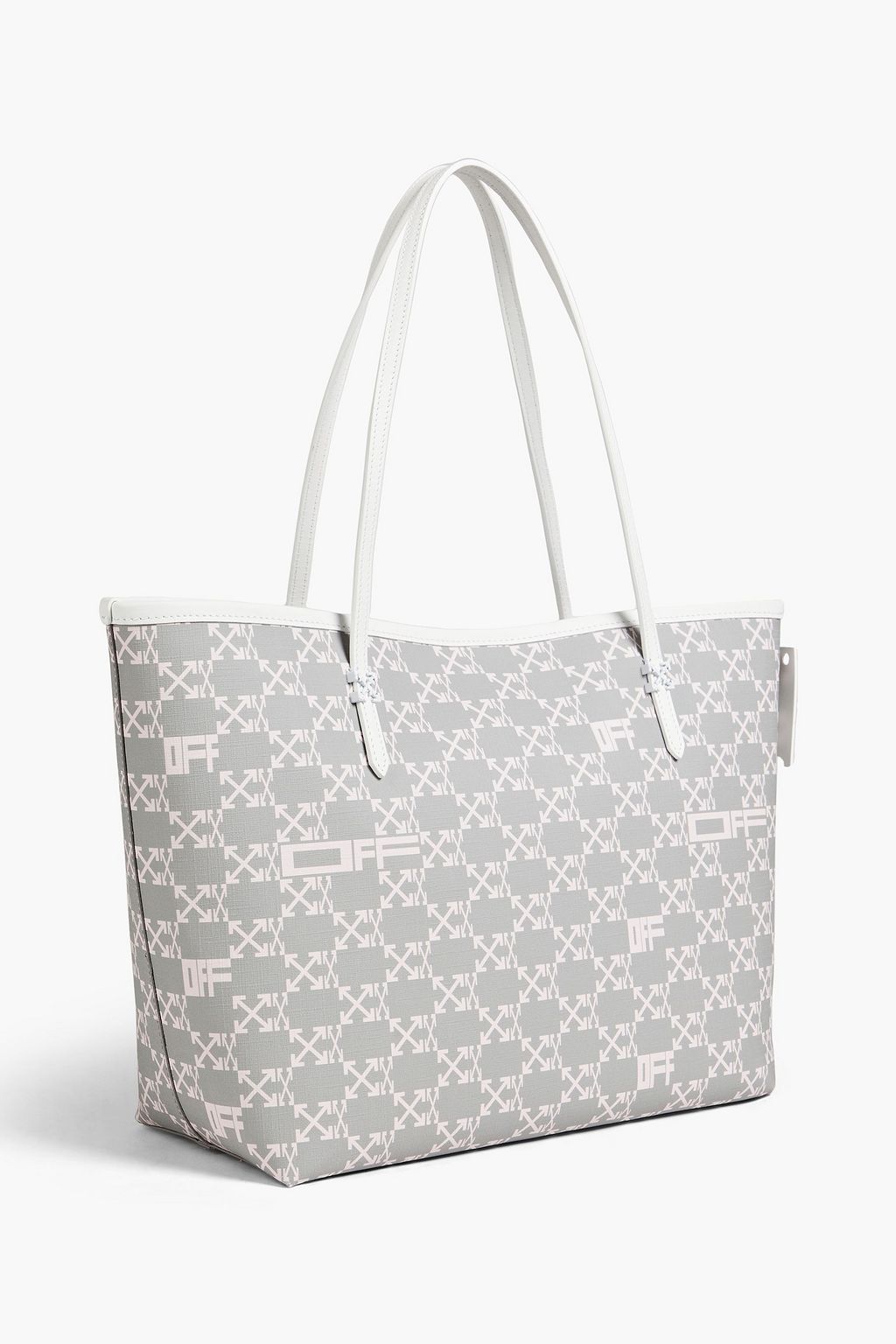 OFF-WHITE™ Day Off logo-print coated-canvas tote