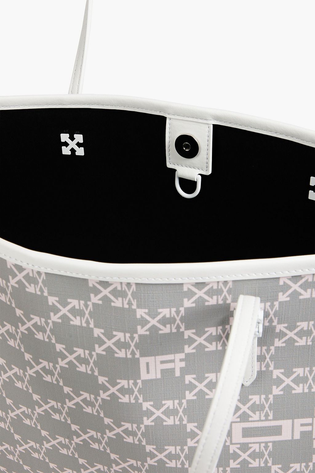 OFF-WHITE™ Day Off logo-print coated-canvas tote