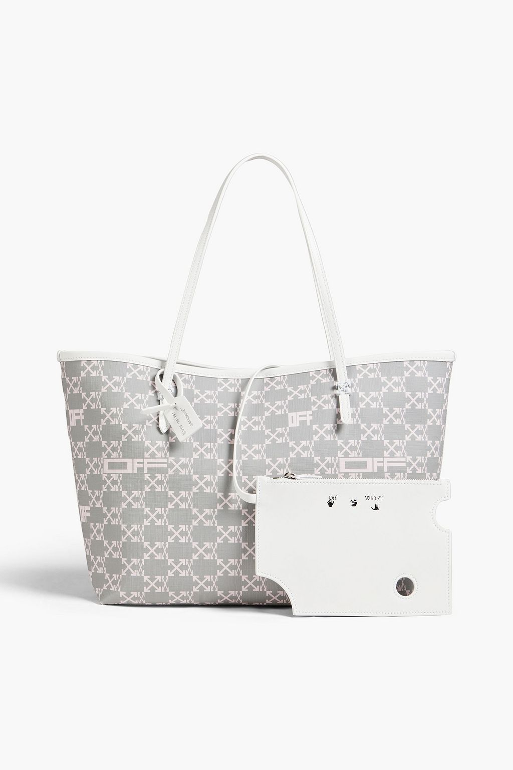 OFF-WHITE™ Day Off logo-print coated-canvas tote