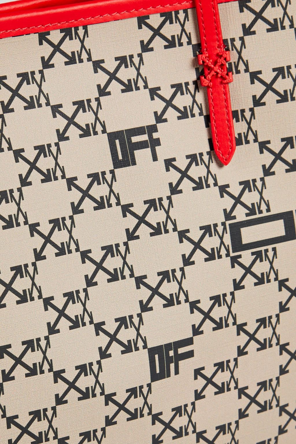 OFF-WHITE™ Day Off logo-print coated-canvas tote