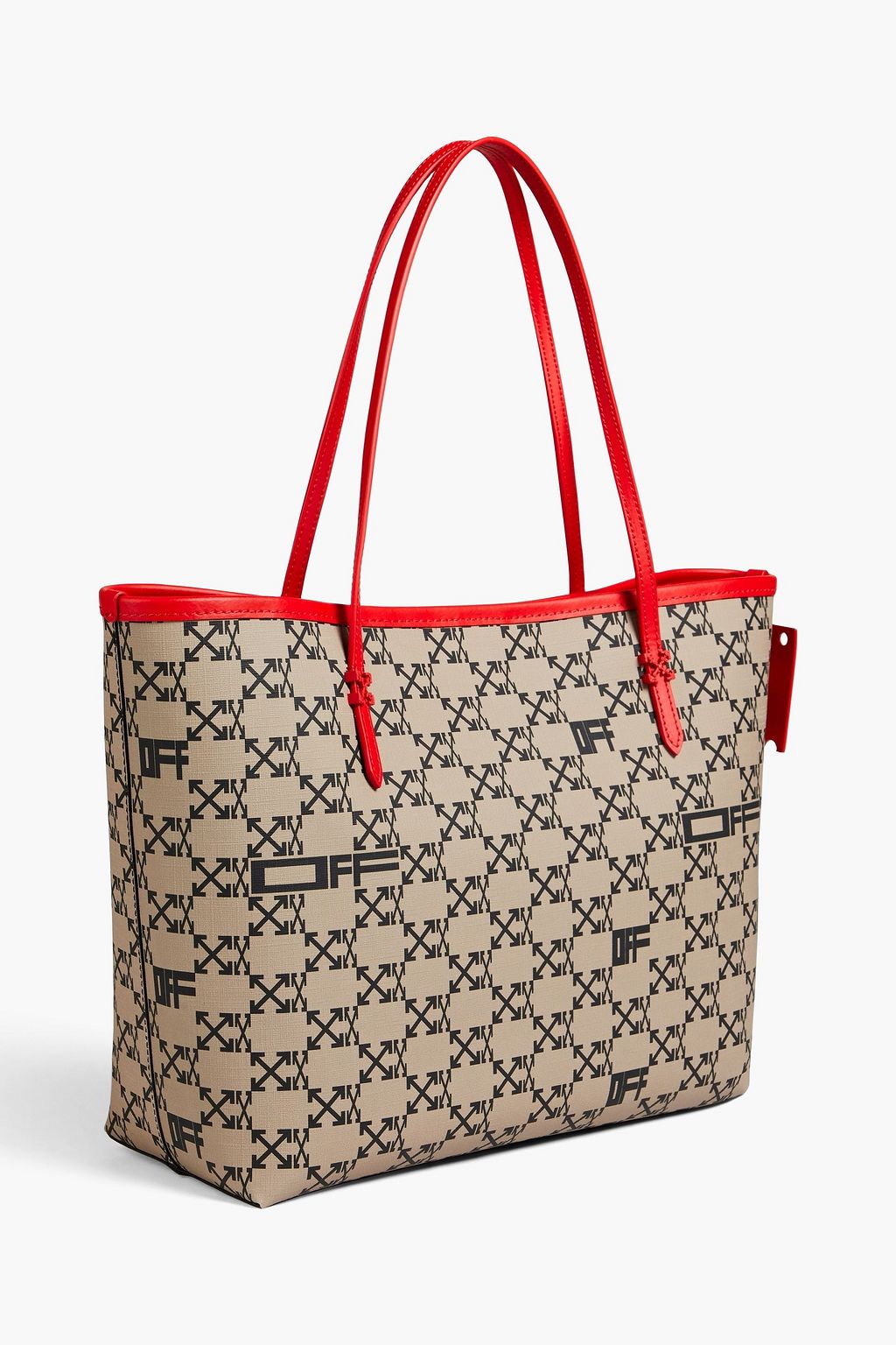OFF-WHITE™ Day Off logo-print coated-canvas tote