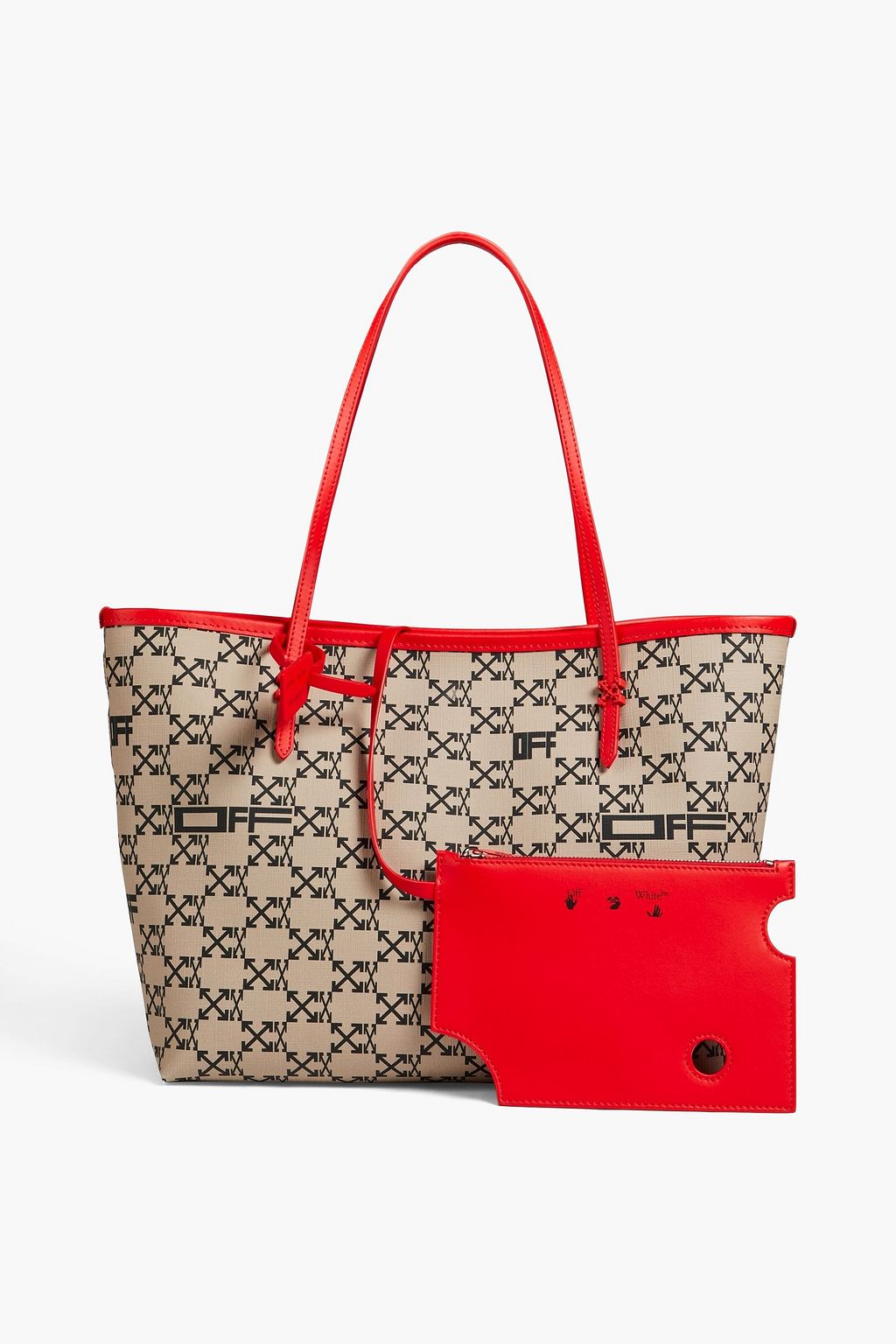 OFF-WHITE™ Day Off logo-print coated-canvas tote