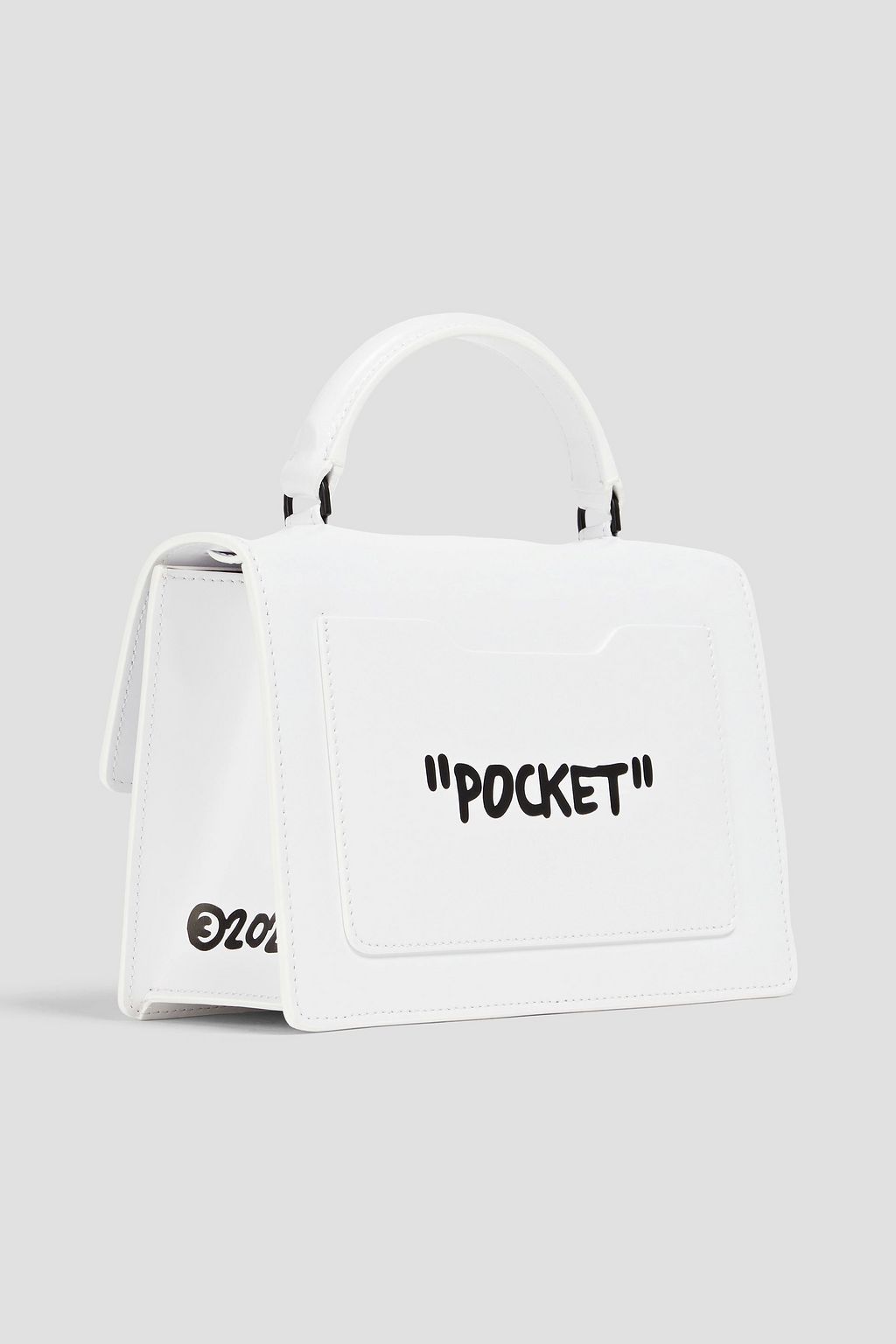 OFF-WHITE™ Jitney 1.4 printed leather tote