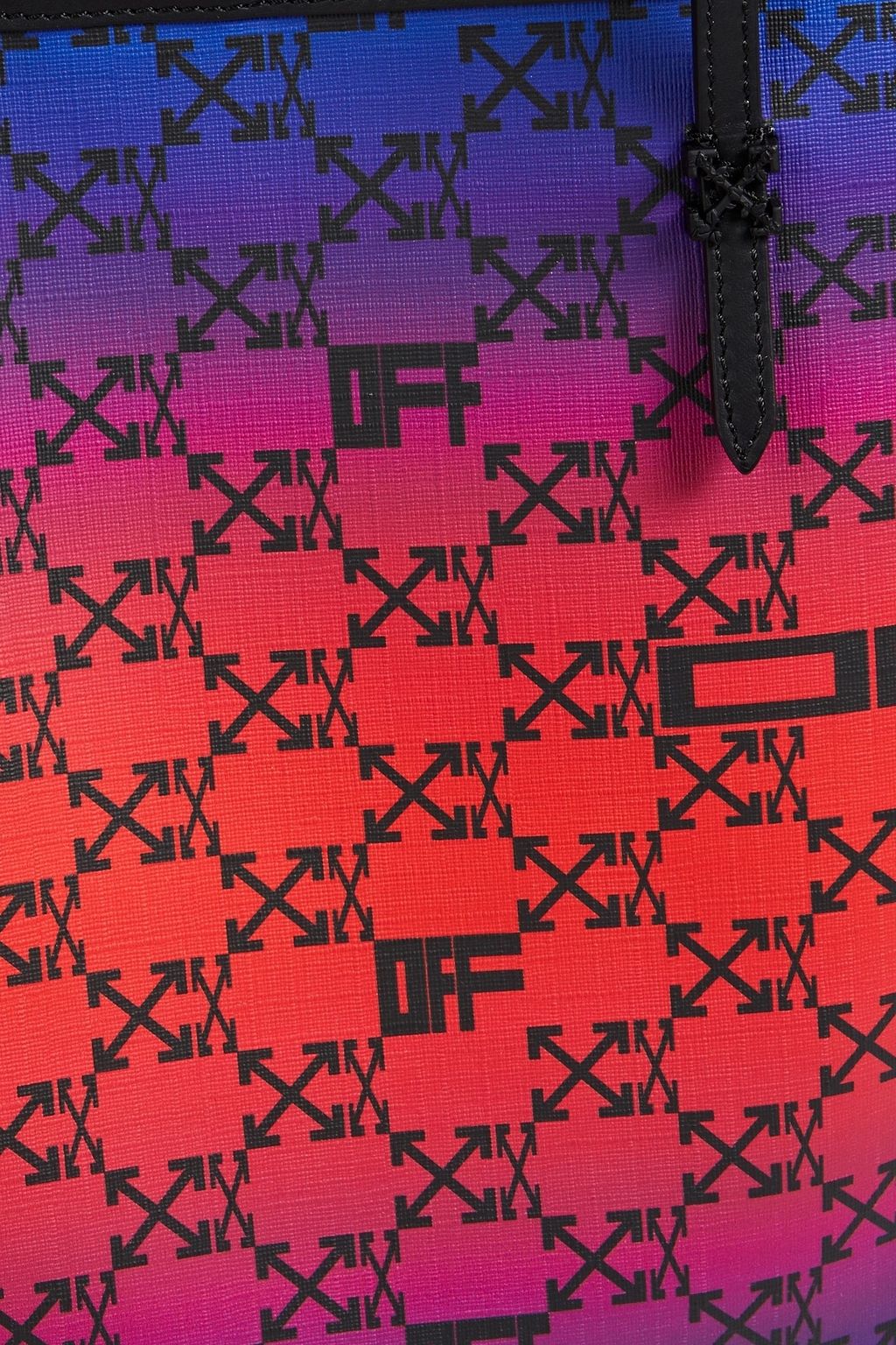OFF-WHITE™ Day Off dégradé logo-print coated-canvas tote