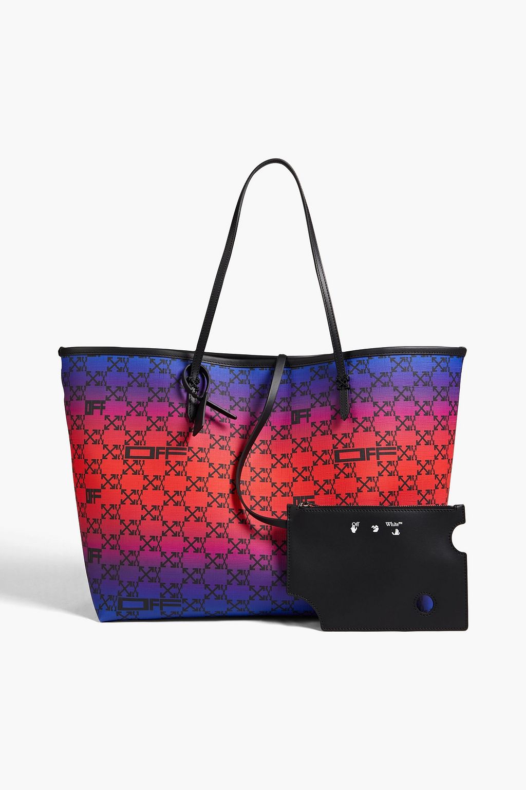 OFF-WHITE™ Day Off dégradé logo-print coated-canvas tote
