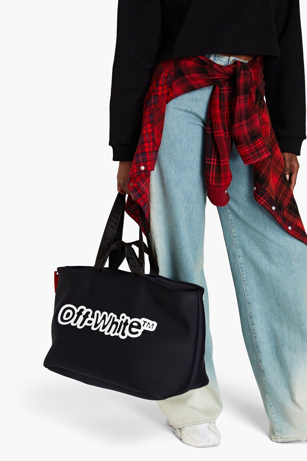 OFF-WHITE™ Commercial printed neoprene tote