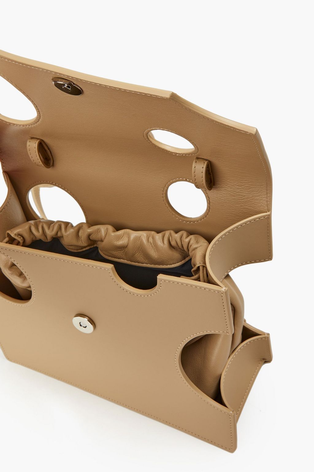OFF-WHITE™ Jitney 2.8 Meteor cutout leather tote