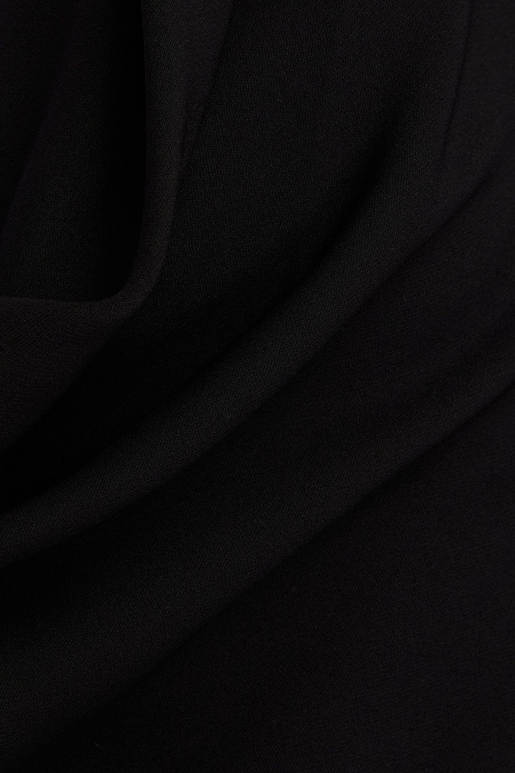 VALENTINO GARAVANI 비대칭 실크 크레이프 탑