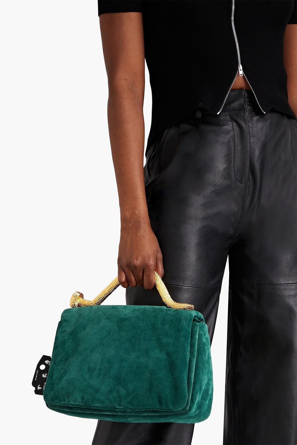 OFF-WHITE™ Suede tote