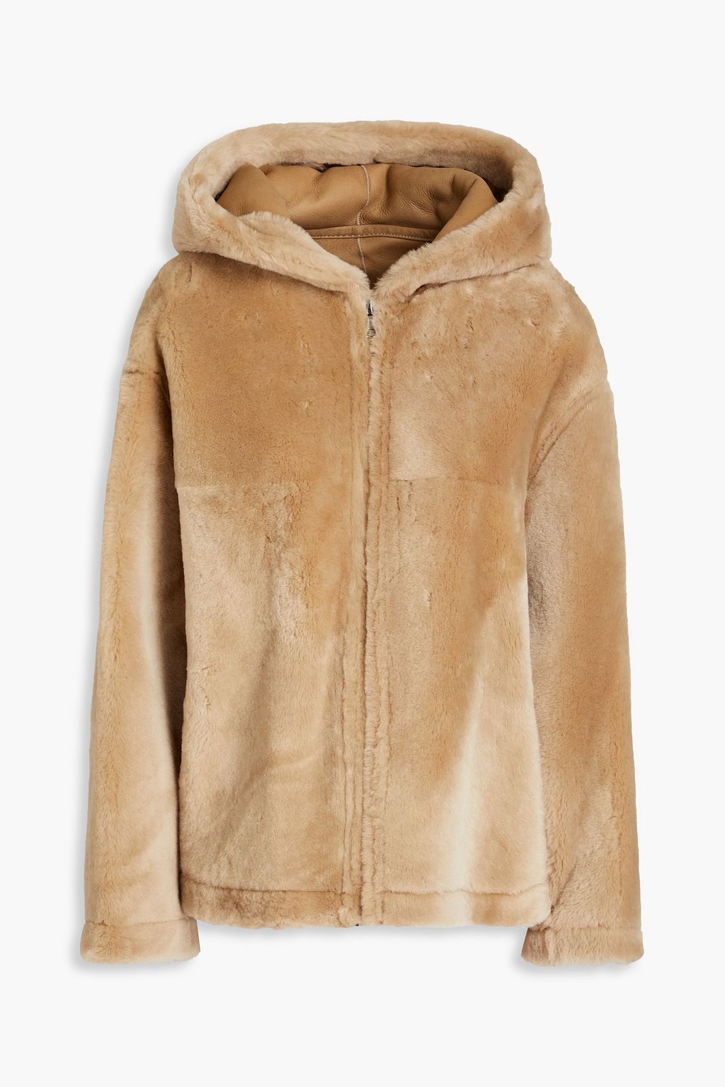 Betrouwbaar Ervaren persoon opmerking YVES SALOMON Shearling hooded jacket | Sale up to 70% off | THE OUTNET