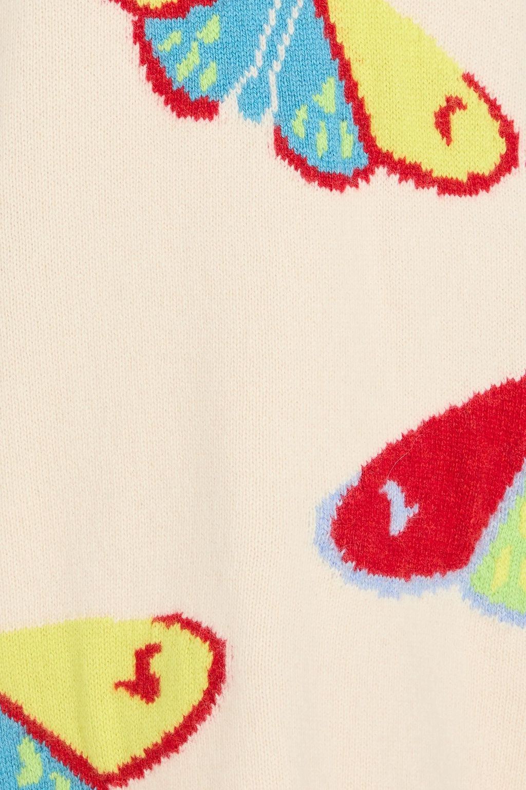 THE ELDER STATESMAN Intarsia cashmere sweater