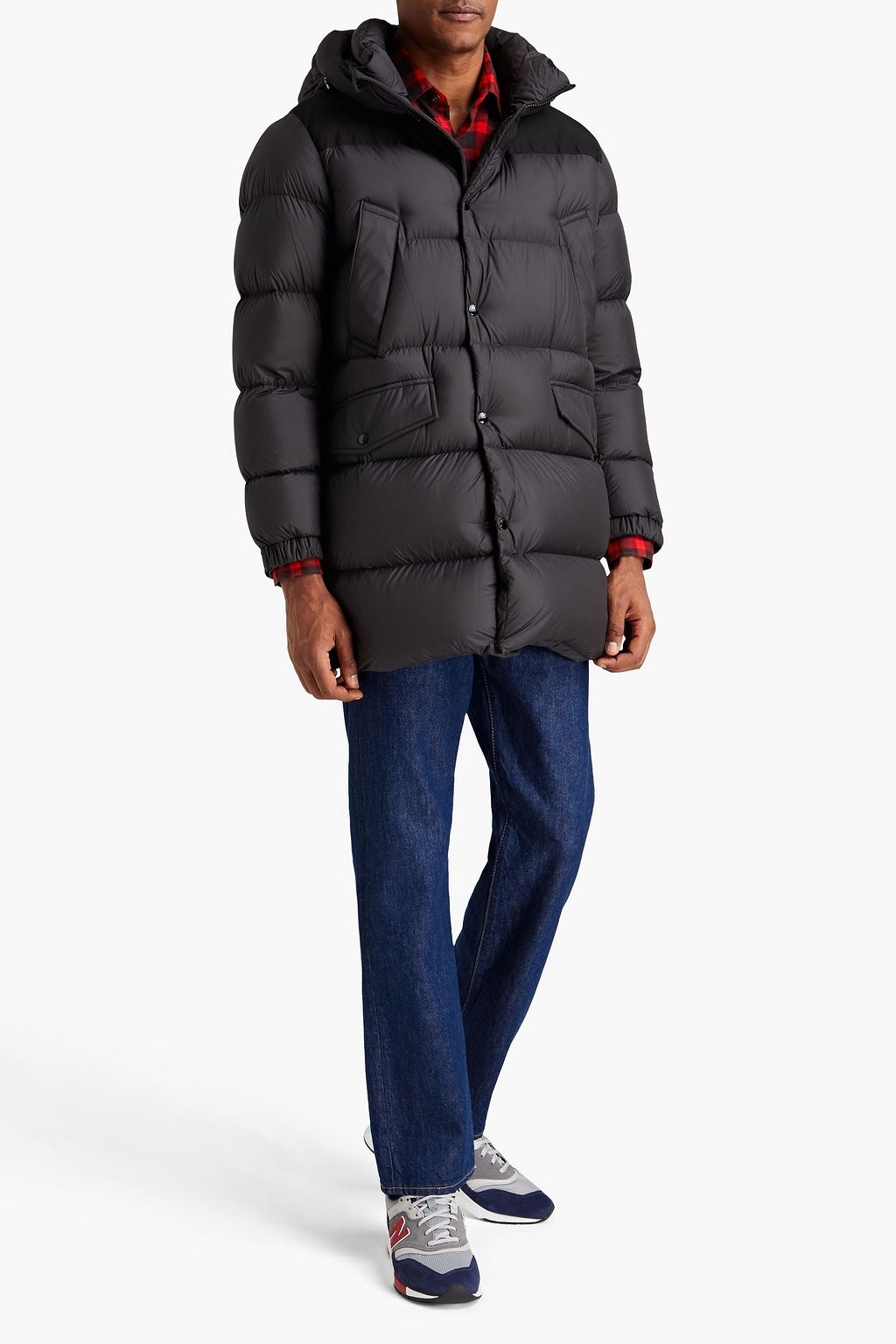 WOOLRICH Sierra Supreme quilted shell hooded down jacket
