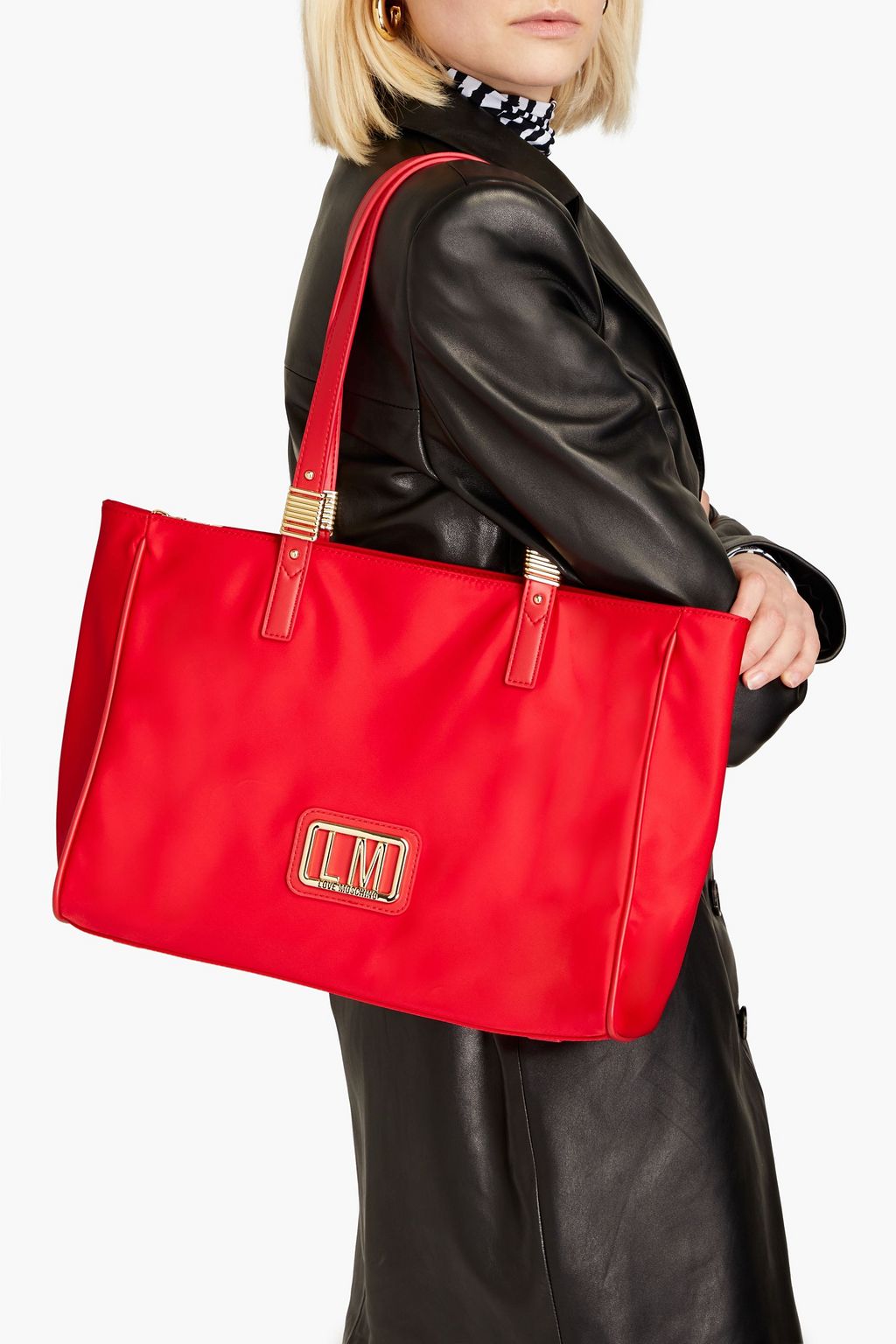 LOVE MOSCHINO Embellished shell tote