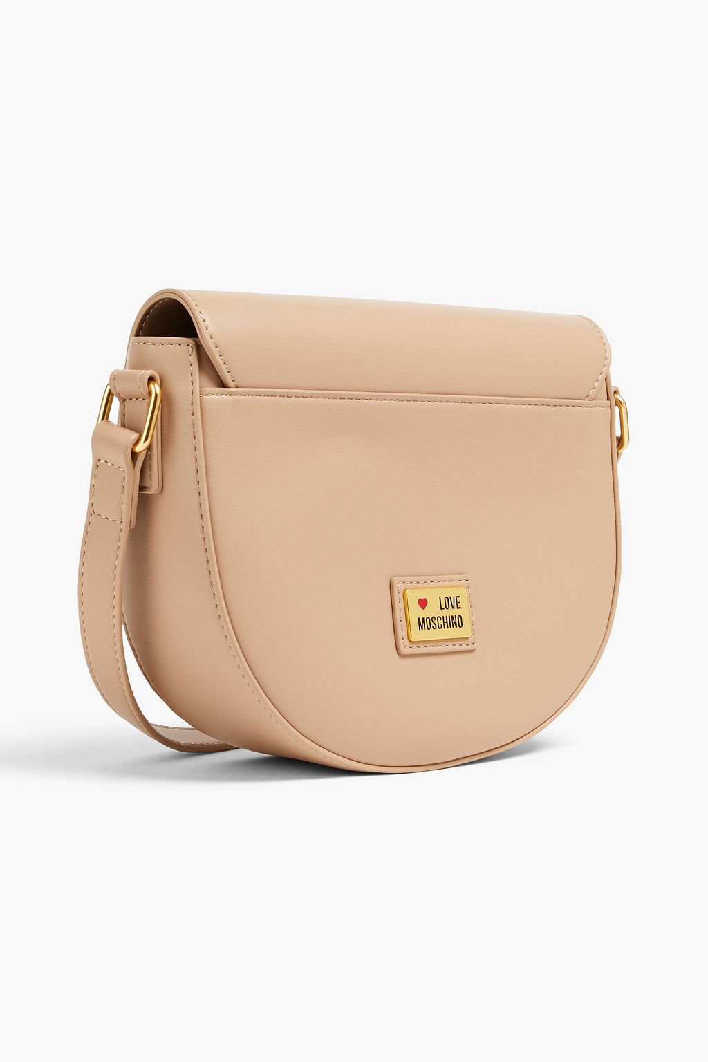 LOVE MOSCHINO Embellished faux leather shoulder bag