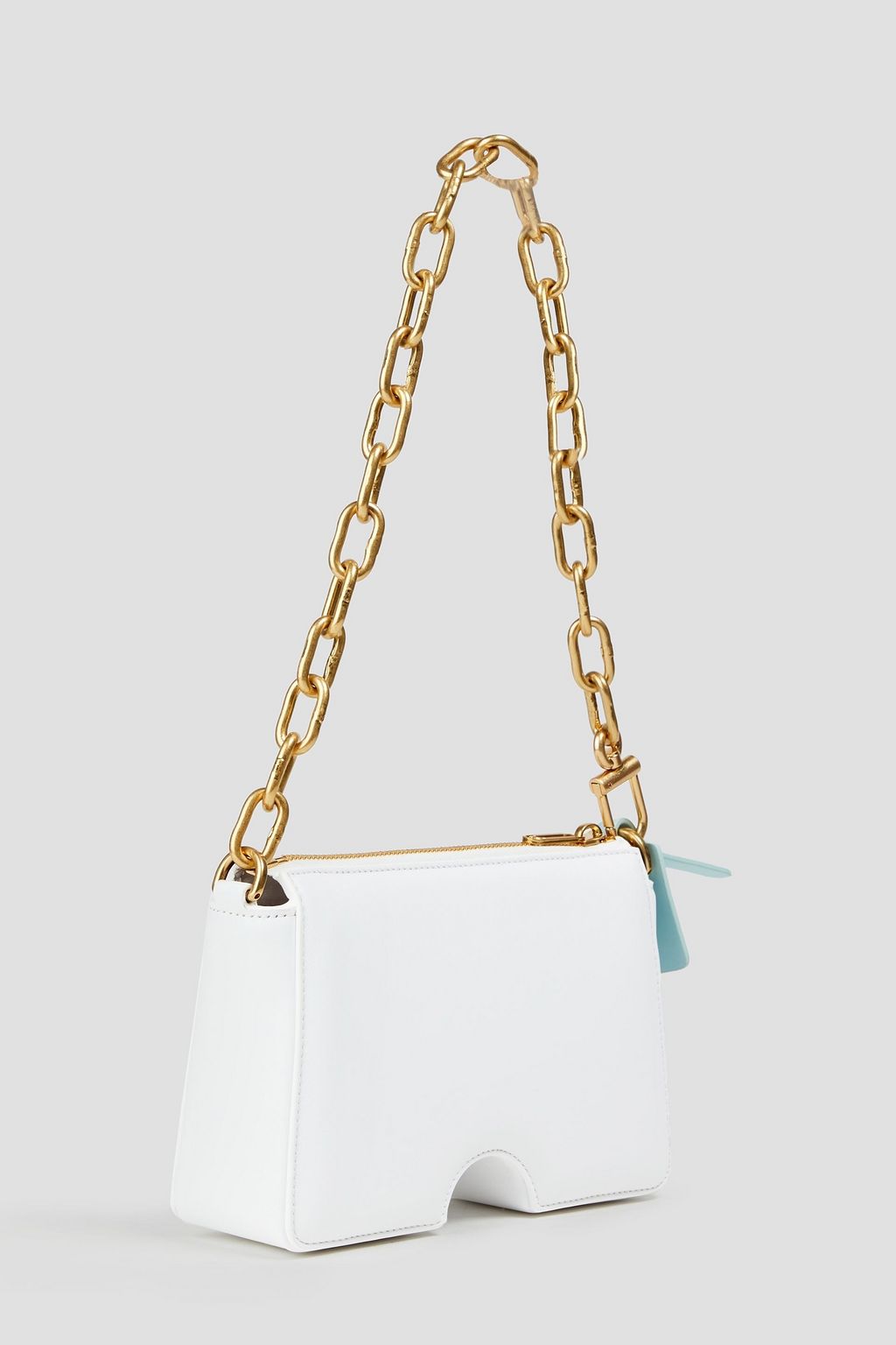 OFF-WHITE™ Burrow cutout padded leather shoulder bag