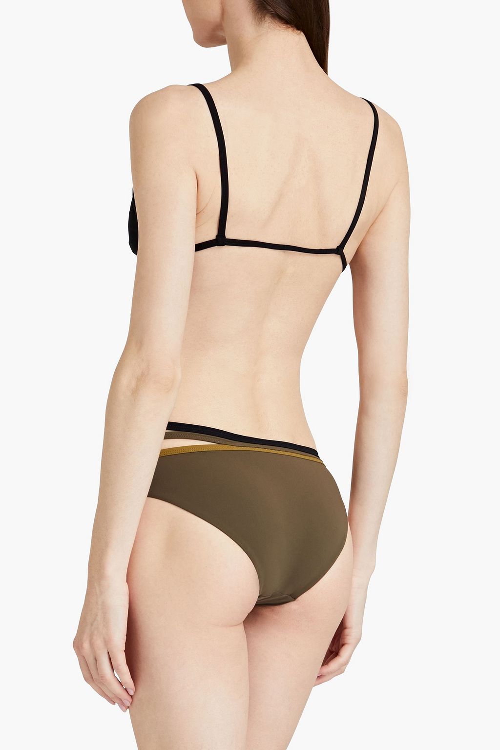 CHRISTOPHER ESBER Cutout mid-rise bikini briefs