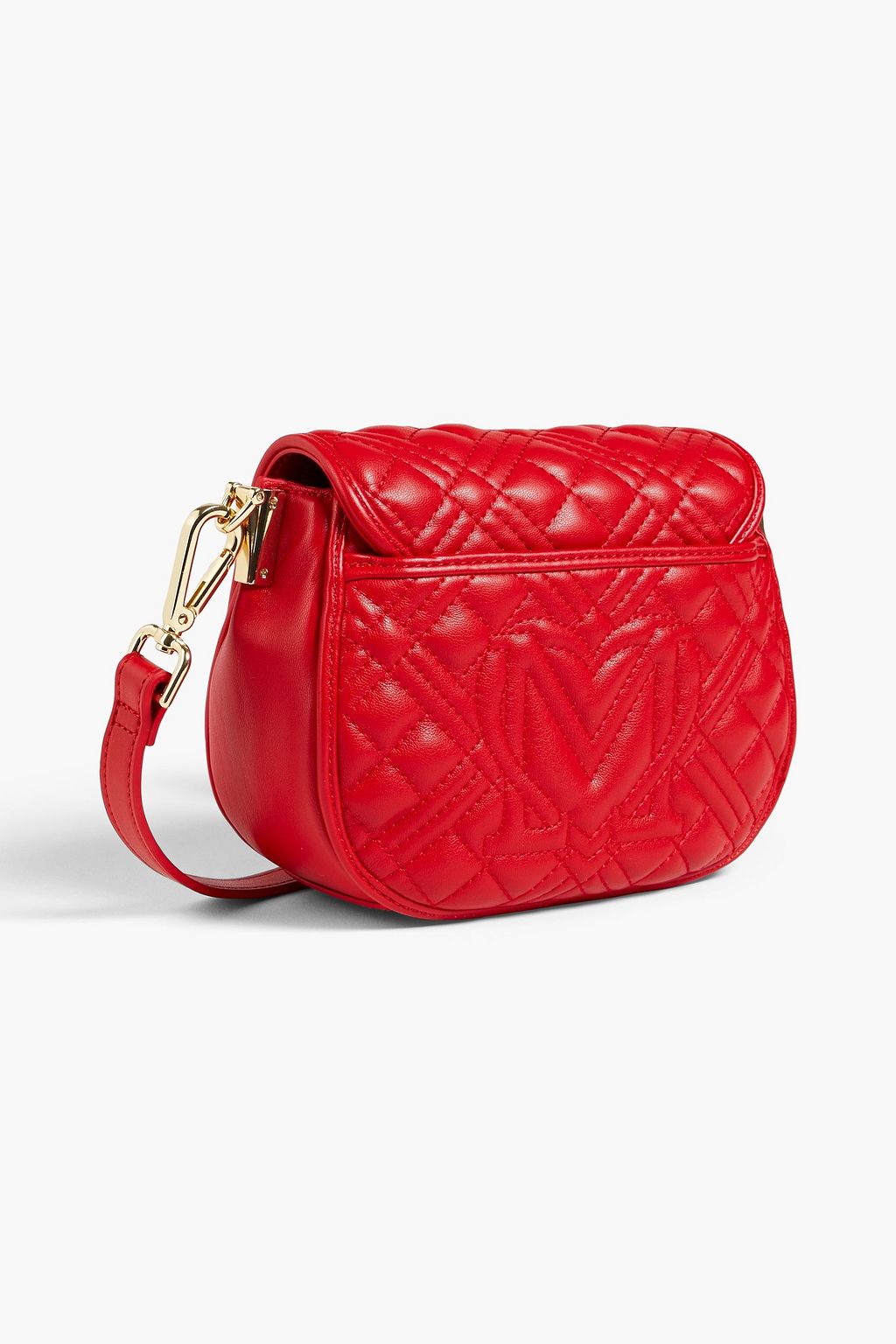 LOVE MOSCHINO Quilted faux leather shoulder bag