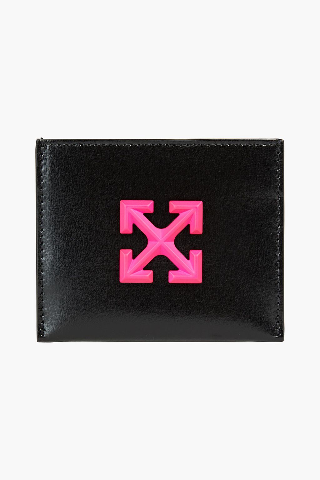 OFF WHITE Jitney leather cardholder THE OUTNET