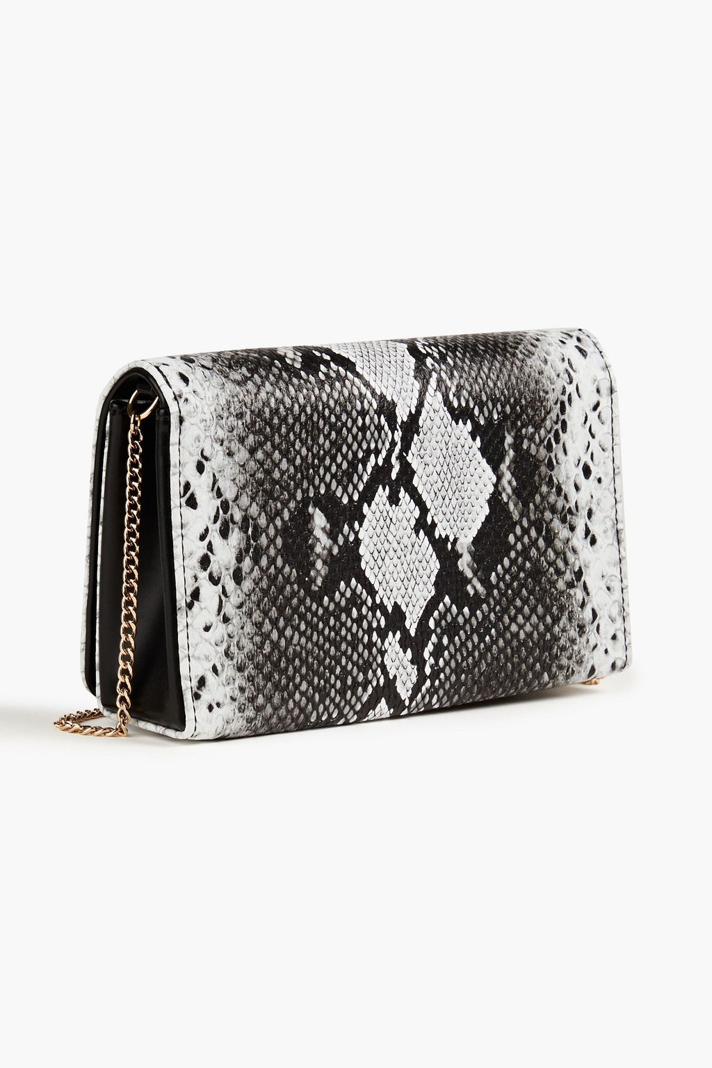 LOVE MOSCHINO Faux snake-effect leather shoulder bag